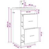Mobile da bagno con lavabo Rovere Artigianale 42 x 40 x 84,5 cm