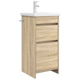 Mobile da bagno con lavabo Rovere Sonoma 42 x 40 x 84,5 cm