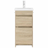 Mobile da bagno con lavabo Rovere Sonoma 42 x 40 x 84,5 cm