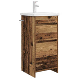 Mobile da bagno con lavabo Legno antico 42 x 40 x 84,5 cm