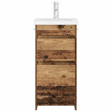 Mobile da bagno con lavabo Legno antico 42 x 40 x 84,5 cm