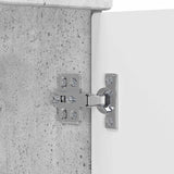 Mobile da bagno con lavabo Grigio Cemento 42 x 40 x 84,5 cm