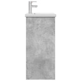 Mobile da bagno con lavabo Grigio Cemento 42 x 40 x 84,5 cm