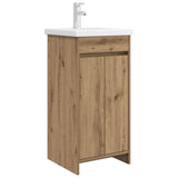 Mobile da bagno con lavabo Rovere Artigianale 42 x 40 x 84,5 cm