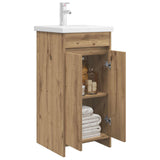 Mobile da bagno con lavabo Rovere Artigianale 42 x 40 x 84,5 cm