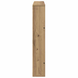 Scaffale per riviste 2 pz Rovere artigianale 60 x 12 x 70 cm