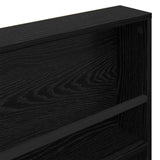 Scaffale per riviste 2 pcs Rovere Nero 80 x 12 x 70 cm