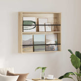 Scaffale per riviste Rovere Sonoma 80 x 12 x 70 cm