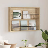 Scaffale per riviste Rovere Sonoma 100 x 12 x 70 cm