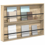 Scaffale per riviste Rovere Sonoma 100 x 12 x 70 cm