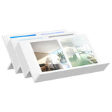 Scaffale per riviste Bianco 65 x 53 x 28,5 cm Legno truciolato