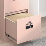 Armadio per File con cassetto Geometrico Rosa 44 x 50 x 139 cm