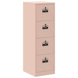 Armadio per File con cassetto Geometrico Rosa 44 x 50 x 139 cm