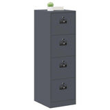 Armadio per File con cassetto 2 pcs Antracite 44 x 50 x 139 cm