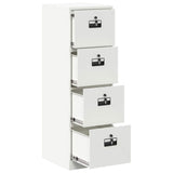 Armadio per File con cassetto Bianco 44 x 50 x 139 cm