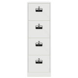 Armadio per File con cassetto Bianco 44 x 50 x 139 cm