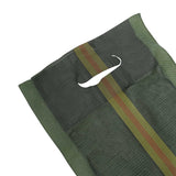 Sacchi di sabbia 10 pcs Verde Scuro 100 x 25 cm HDPE