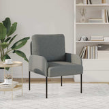 Divani con cuscino 55cm Grigio scuro Legno compensato