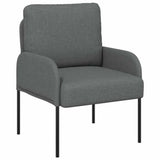 Divani con cuscino 55cm Grigio scuro Legno compensato