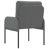 Divani con cuscino 55cm Grigio scuro Legno compensato
