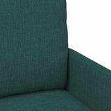 Divani con cuscino 55cm Verde Scuro Legno compensato