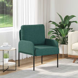 Divani con cuscino 55cm Verde Scuro Legno compensato