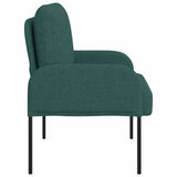Divani con cuscino 55cm Verde Scuro Legno compensato