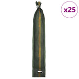 Sacchi di sabbia 25 pcs Verde 120 x 27 cm HDPE