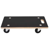 Carrello di Trasporto 6 pcs Grigio Legno compensato