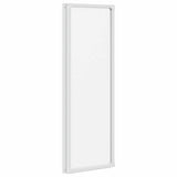 Schermo da Bagno Glassato 120 x 117 cm Alluminio & Pannello PP