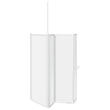 Schermo da Bagno Glassato 120 x 70 x 137 cm