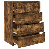 Armadi di Stoccaggio Rovere fumé 80 x 48 x 105 cm