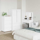 Armadi di Stoccaggio Bianco 60 x 48 x 105 cm Legno truciolato