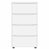 Armadi di Stoccaggio Bianco 60 x 48 x 105 cm Legno truciolato