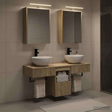 Set di Armadi da Bagno 5 pcs Rovere Sonoma 43 x 16 x 62,5 cm
