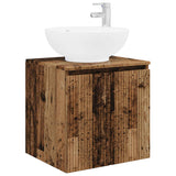 Set di Armadi da Bagno 5 pcs Legno antico Legno ingegnerizzato