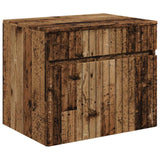 Set di Armadi da Bagno 5 pcs Legno antico 53 x 15,5 x 70 cm