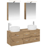 Set di mobili per il bagno 5 pcs Rovere Artigianale