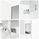 Set di mobili per il bagno 5 pcs Bianco