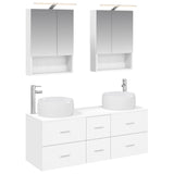 Set di mobili per il bagno 5 pcs Bianco