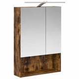 Set di mobili per il bagno 5 pcs Rovere Fumo