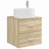 Set di mobili per il bagno 4 pcs Rovere Sonoma