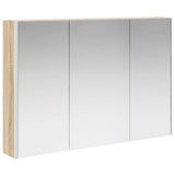 Set di mobili per il bagno 4 pcs Rovere Sonoma
