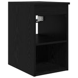 Set di mobili per il bagno 5 pcs Rovere Nero