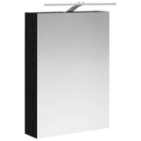 Set di mobili per il bagno 5 pcs Rovere Nero