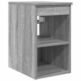 Set di mobili per il bagno 5 pcs Sonoma grigio