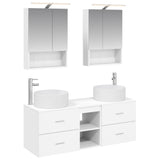 Set di mobili per il bagno 5 pcs Bianco