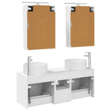 Set di mobili per il bagno 5 pcs Bianco