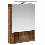 Set di mobili per il bagno 5 pcs Legno antico