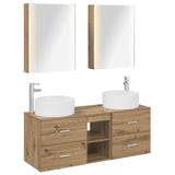 Set di mobili per il bagno 5 pcs Rovere Artigianale
